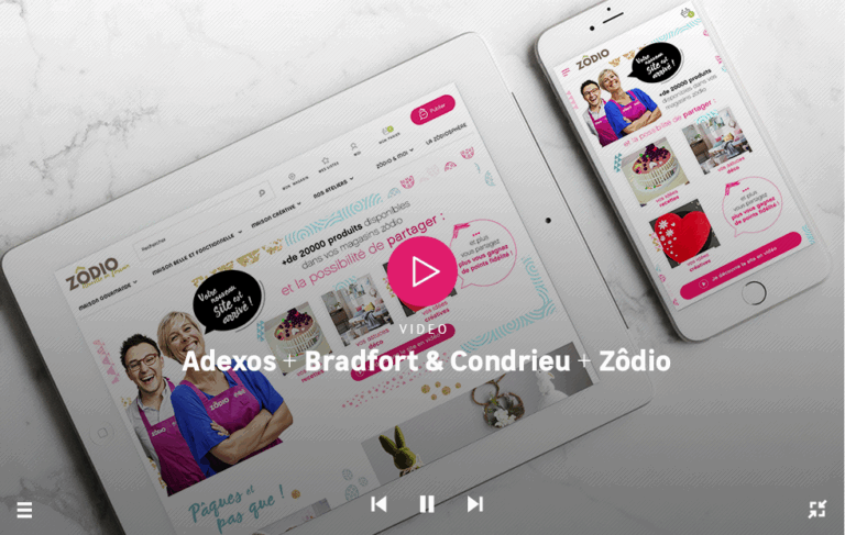 Image issue de la vidéo présentant le projet Zodio 2018